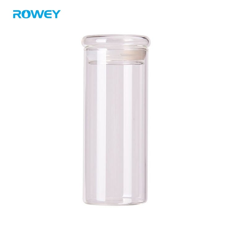 250ml custom logo jars with glass lid fruit or juice packaging glass