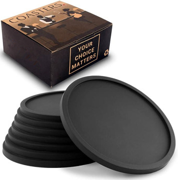 Food Grade Silicone Drinking Coaster Sets