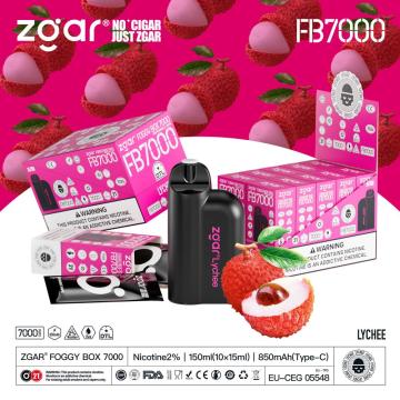ZGAR Foggy Box 7000 Electronic Cigarette Vape