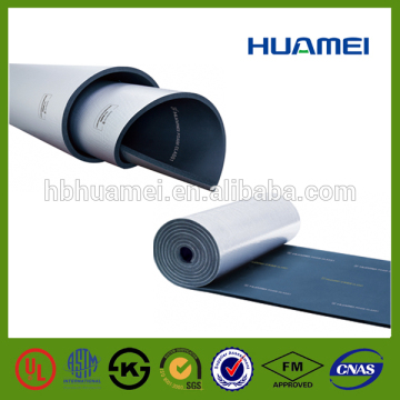 elastometic foam rubber insulation roll/sheet(nbr/pvc)