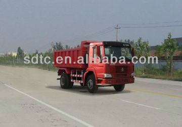 red 266hp dump truck