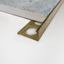 Gold Tile Profile: L & U Shape Brass Tile Edge Trim