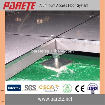 Aluminum raised access floor system