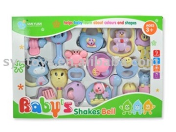 Cute shaking baby bell toys