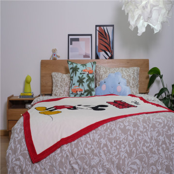 Family Throw Blanket Детские одеяла для кровати с Микки Маусом