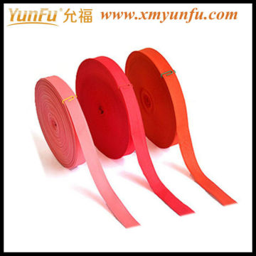 Red high polyester webbing for Clothing accessories