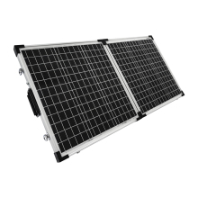 200W Monocrystalline Off-Grid Foldable Solar Panel Suitcase - 12V 200 Watt Portable Solar Charger with Kickstand