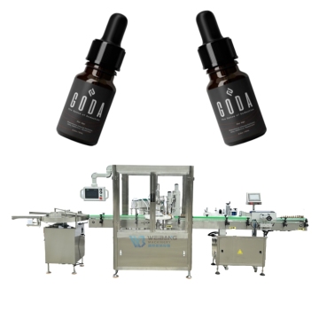 WB-YX2 Cosmetic Serum Manufacturing Machine - Dropper Bottle Filling Equipment for 30ml, 60ml, 120ml Essences and Oils