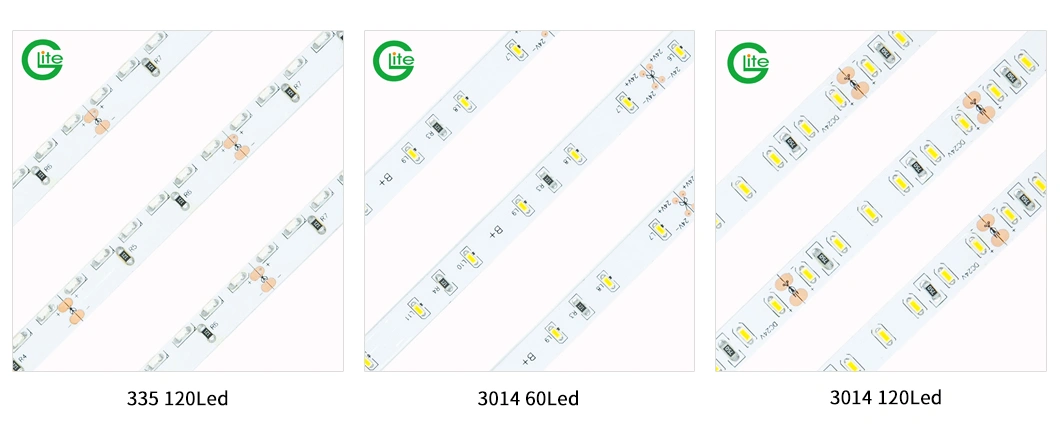 China Products CRI 90 3500K 3014 LED Strefem 12 V LED Strip Light