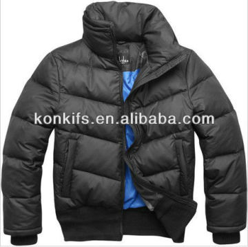 Down Feather Lining Winter Jackets Design Keep Warm