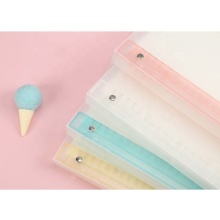 Custom Transparent Covered Reusable Loose Leaf Planner Notebook