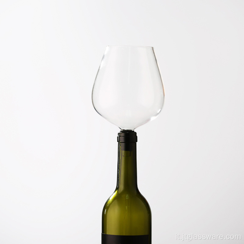 Versatore aeratore per vino in vetro borosilicato