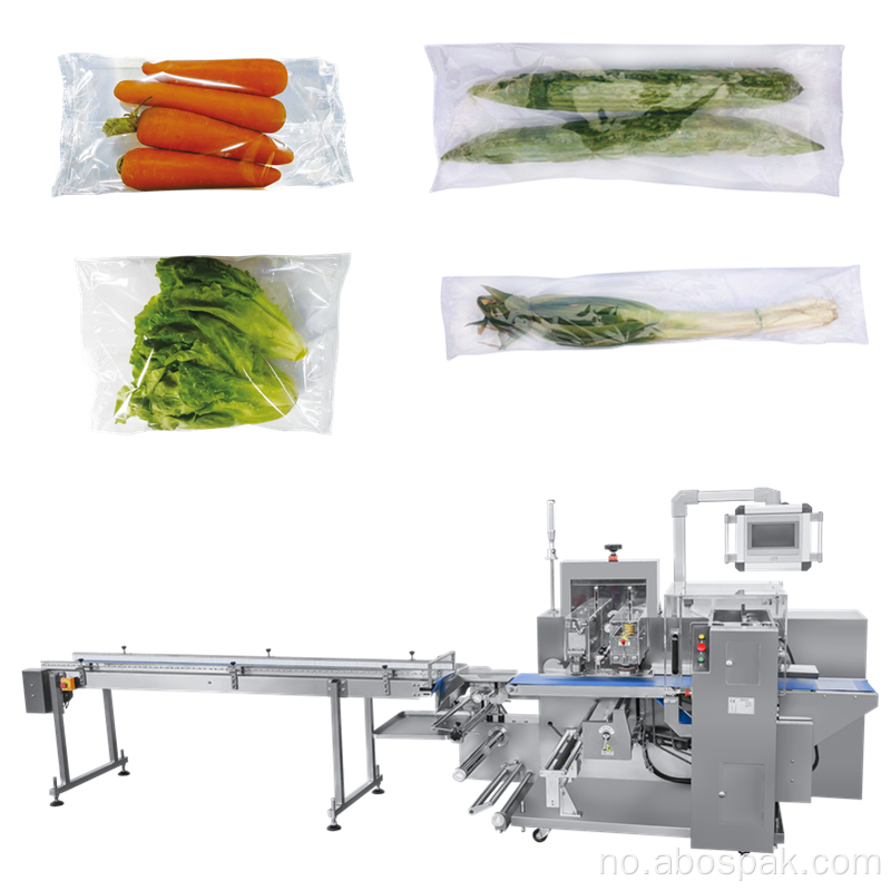 Automatisk pakkemaskin for grønnsakskålsalat