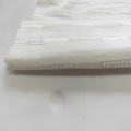 Cotton eyelet embroidery fabric