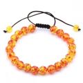 Yoga Chakra Natural Amber Stone Beads