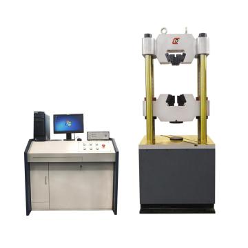 Machine de tests universels hydrauliques de contrôle informatique 600KN.