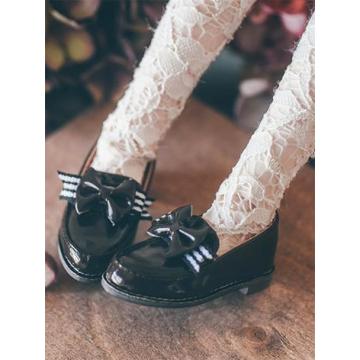 Girl Shoes Chocolate/Black Casual for MSD Ball-jointed Doll