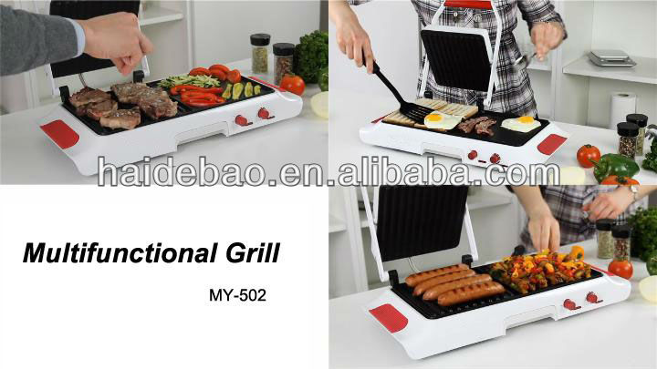 Press Grill Contact Grill Panini Maker 2in1