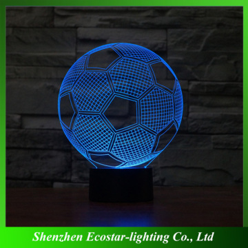 Novelty 3D Led Table Football Night Light