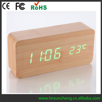 fashion voice control digital clock