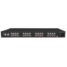 16 Channel AV Input to Analog CATV RF Modulator Headend Equipment
