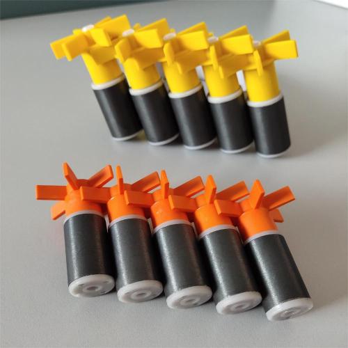 Magnet máy làm mát cánh quạt ferrite ferrite ablited