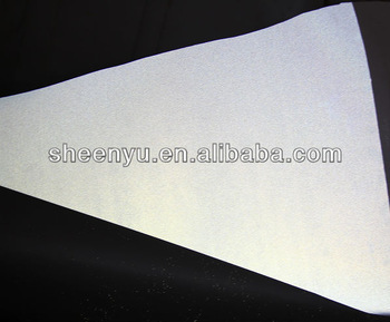 PU Reflective Leather /fabric