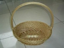 wicker egg basket
