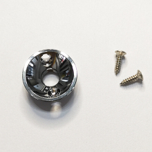 Chrome TL Electric Guitar Cup Plates 6.35mm Electrosocket Guitar Jack Plate