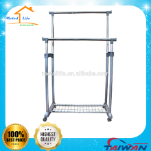 New product outlook hot sale metal clothes rack