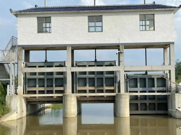 Anticorrosive powder coating for water conservancy facility