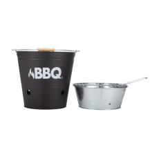 Black Grease Bucket for Grill