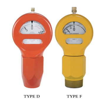 15000psi Type F Standpipe Pressure Gauge