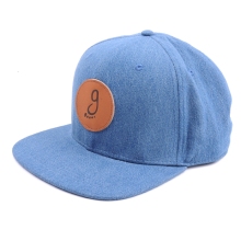 Customized 6 Panel Blank Plain Snapback Cap