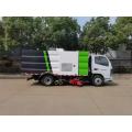 4x2 Lapangan Terbang Vacuum Road Sweeper Truck