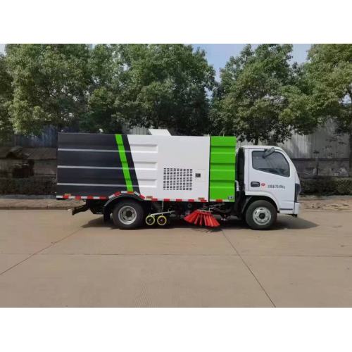 4x2 Airport Vacuum Road Sweeper Truck