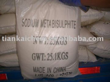 sodium metabisulphite sodium metabisulfite SMBS