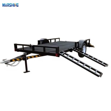 Single-Axle Powder Coated Cage 6x10 Utility Trailer