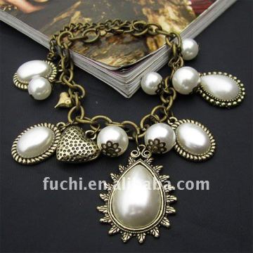 Fashion bracelet vintage bracelet with pearl