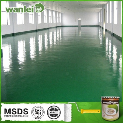 Clear polyurethane floor coating