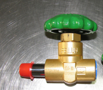 DJ-10AAB Brass Cryogenic Shutoff valve for Dewar tank,Short Stem Cryogenic Valves