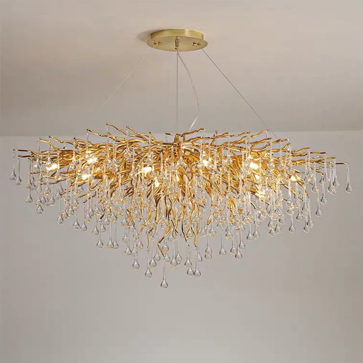 Beaded Crystal Metal ChandelierofCrystal Chandelier Lamp Shades