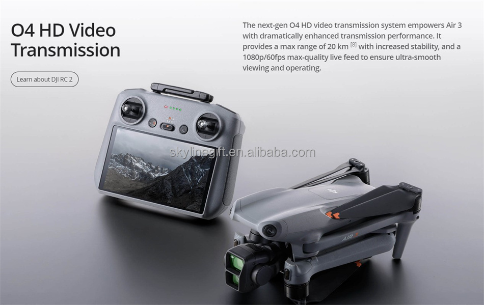 20Km Video Transmission &46-Min Max Flight Time Air 3 Drone Omnidirectional Obstacle 4K quadcopter drone