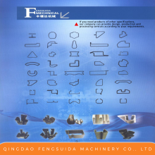 various open and closed profiles