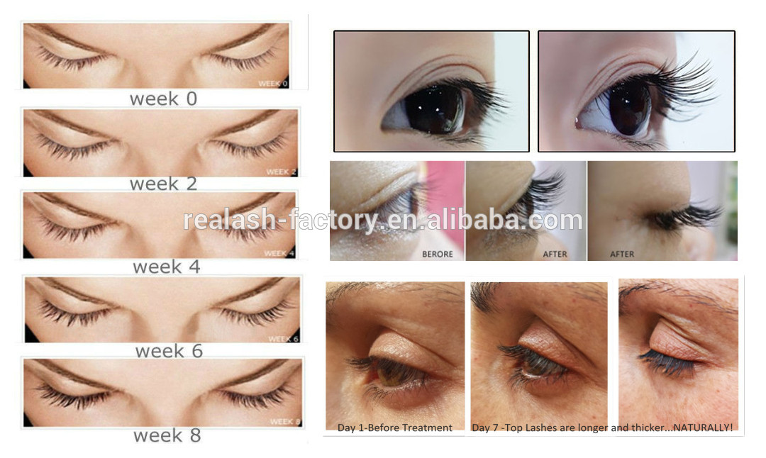 7 days grow 3mm eyelashes with REAL PLUS eyelash extension serum