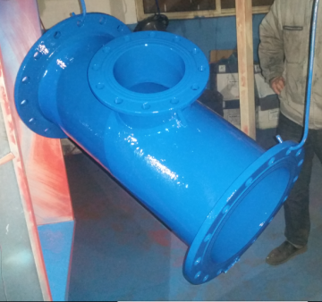 Ductile Iron Flanged Double Socket Tee