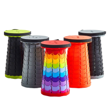 Lightweight Portable Telescoping Stool