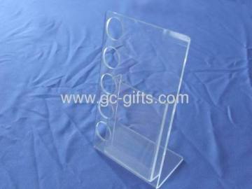 Counter Clear Acrylic Pamphlets Display Holder 