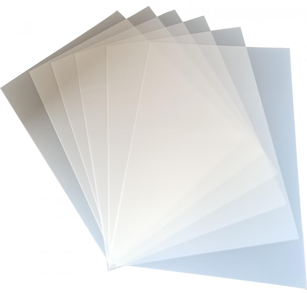 Wandsjabloon Materiaal Blanco Mylar-filmrol