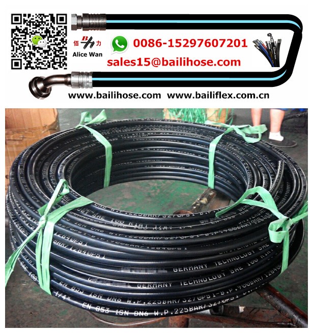 SEMPERIT SEL fire-resistant hydraulic hose